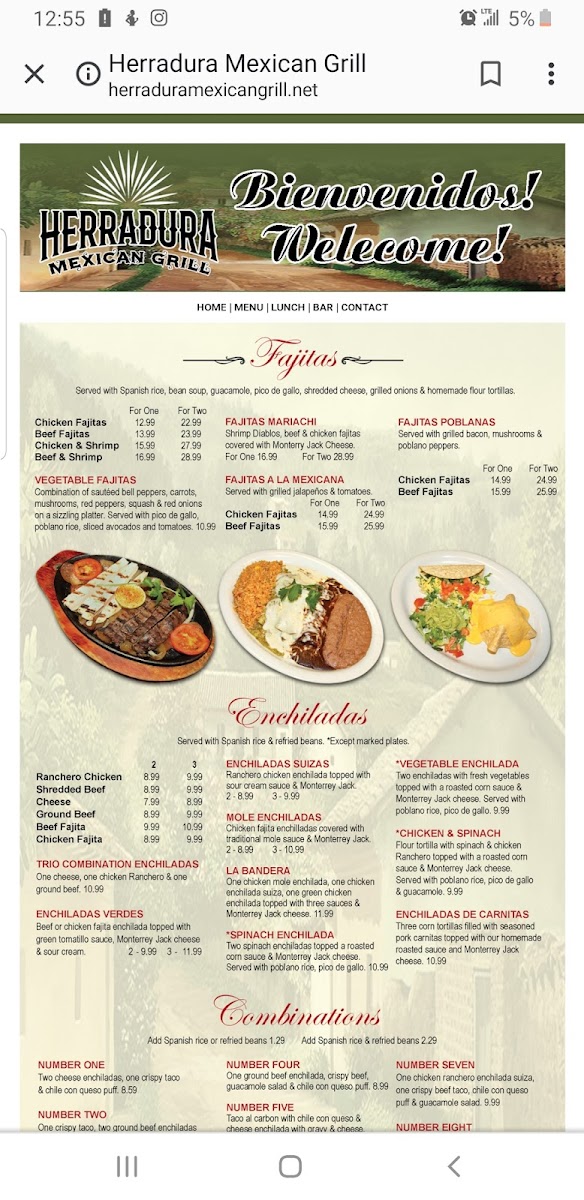 Herradura Mexican Grill Menu - Image 3